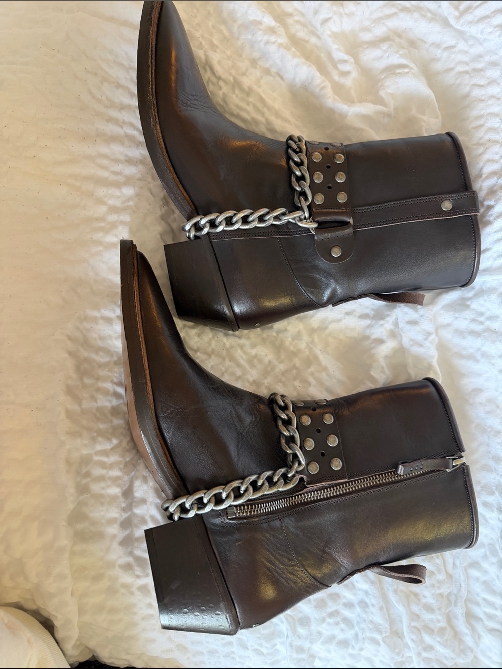 We The Free Aiden Chain Boots Women’s New US 10 - Picture 3 of 8